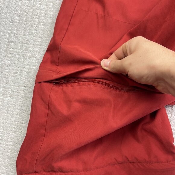 Y2K Levi's Silvertab Nylon Convertible Tech Pants Baggy Orange Size 34 x 34 - Picture 12 of 15